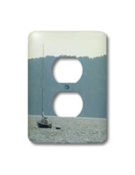 lsp_23263_6 Ann Euell Boats - Hudson River sailing - Light Switch Covers - 2 plug outlet cover