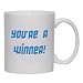 You're a winner! Mug for Coffee / Hot Beverage (choice of sizes and colors)