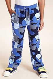 Cotton Rich Drawstring Camouflage Joggers