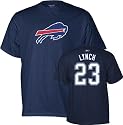 Marshawn Lynch Reebok Name and Number Buffalo Bills T-Shirt