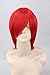 Unisex Short Straight Fiber Cosplay Wigs for Women Halloween Costume Hair