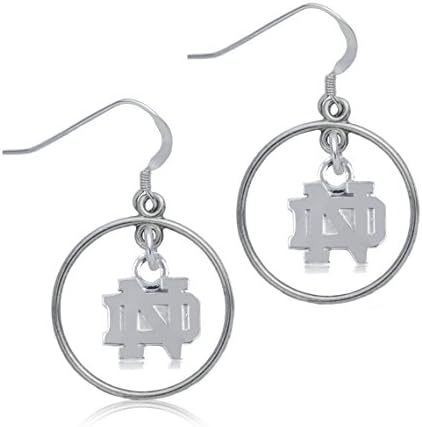 NCAA Notre Dame Fighting Irish Sterling Silver Earrings