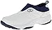 Propet Men's M3851 Wash & Wear Slip-on,White/Navy,10 M (US Men's 10 D)