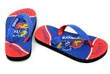 Kansas Jayhawks Youth Zori Flip Flops