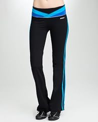 Power Blue Colorblock Pant - BEBE SPORT