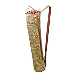 Lightweight Cotton Sanskrit Yoga Bag - Fair Trade