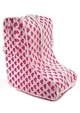 Pink Heart Wellington Boot Bag FREE P&P
