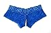 Trixx Intimates Women's Open Crotch Boyshorts Panty Blue