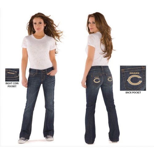 Touch by Alyssa Milano Chicago Bears Women's Signature Jeans 25