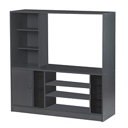 Contemporary Entertainment Center - Black