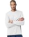 Hanes Cool DRI'Performance mens Long-Sleeve T-Shirt,White,XX-Large