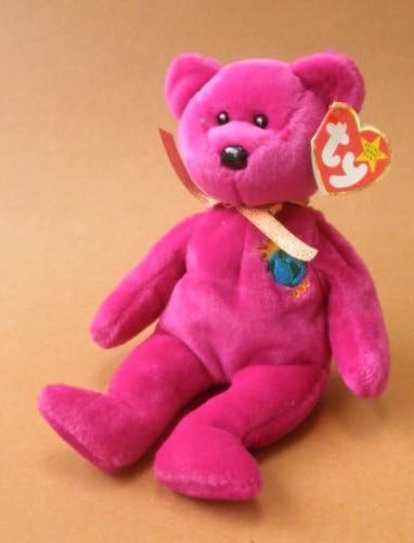 1 X TY Beanie Babies Millenium Bear Plush Toy Stuffed Animal by G35832784