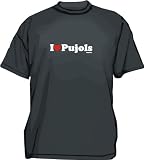 I Heart (Love) Pujols Men's Tee Shirt 3XL-Red