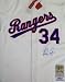MLB Texas Rangers Nolan Ryan Rangers Autographed Jersey