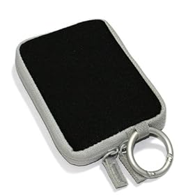 Digital Camera Case - Soft Black Nylon Spandex for Samsung i7 i70 i85 L100 L110 L200 L210 L700 L730... by HDE