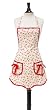 Jessie Steele Ava Children's Bib Apron, Retro Cherries