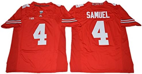 Mens 2016 Ohio State Buckeyes Curtis Samuel 4 College Football Jersey - Red XL