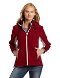 Dickies Women's Color Block Soft Shell Jacket, Aged Brick, Small