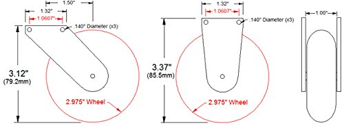 Wheel Bracket A (straight)