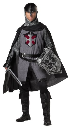 Check price California Costumes King's Crusader Set, Grey/Black, X-Large