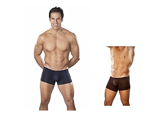 Male Power Slinky Pouch Brown Short Smooth as Chocolate, and Almost the Same Color