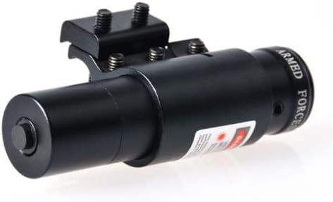Focuzon Hunting Sporting Air Gun Rifle Mount Red Laser Dot Sight Scope lightweight For Pistol Picatinny