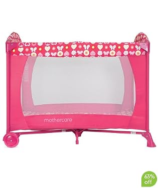 Mothercare Classic Travel Cot - Flowers