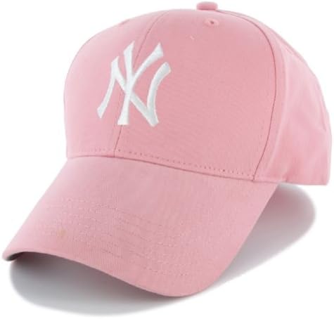 Pink New York Yankees Newborn (Size 0-9 Months) Baseball Cap Hat