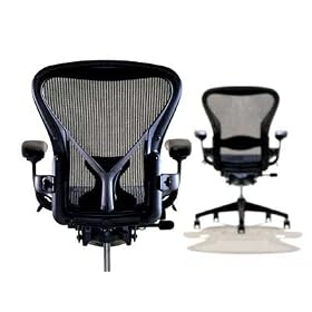 Aeron Chair by Herman Miller - Home Office Desk Task Chair Fully Loaded Highly Adjustable... by Herman Miller