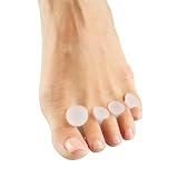 FootSmart Hourglass Gel Toe Separators, Set of 8