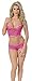 Escante Women's Hearts Forever Cami and Boyshort Set