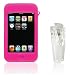 Electronics : CTA Digital Silicone Skin Case with Clip for iPod touch 1G (Pink)