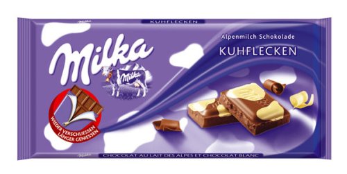Milka Cow Spots Chocolate 100g by Milka