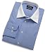 Nautica Men's Long Sleeve White Collar Dress Shirt,Blue,16 34/35