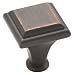 Amerock BP26131-ORB Manor Knob 1-Inch Diameter, Oil Rubbed Bronze