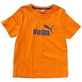 PUMA Jungen T-Shirt Large Logo, Organic Cotton