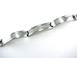 Stainless Steel Bracelet with Crystal