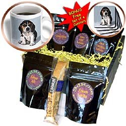 Dogs Beagle - Beagle Pup - Coffee Gift Baskets - Coffee Gift Basket by Decaf Espresso Roast