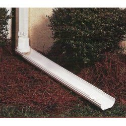 Childrens Toyshop  Outdoor Living : Downspout Extension (White) (3' to 6' long)