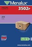 Produkt-Bild: Menalux 3502 P / 5 Staubbeutel /AFK / Alaska / Clatronic / Dirt Devil / Philips /Severin / Thomas
