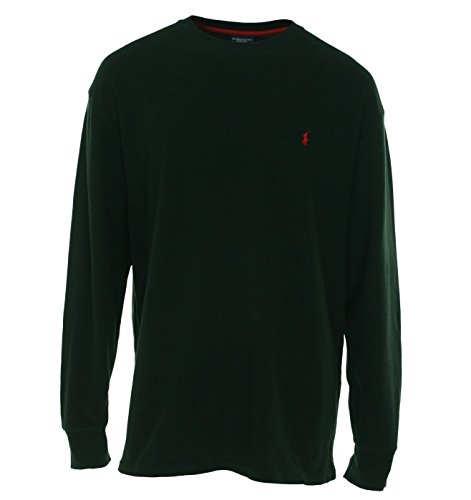 Waffle Knit Crew Neck Top