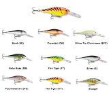 Rapala Shad Rap, No. 7 Color: Baby Bass (BB)