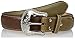 Nocona Belt Co. Men's Top Hand Brown Lace Overlay