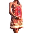 Chiffon Print Dress