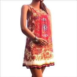 Chiffon Print Dress