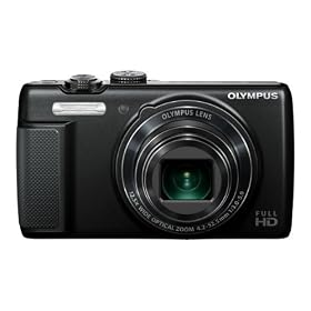 Olympus SH-21 Digital Zoom Camera - Black (16MP, 12.5x Super-Wide Optical Zoom) 3 inch LCD Touch Panel