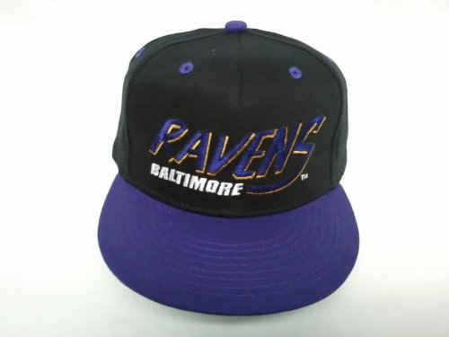 NEW Baltimore Ravens NFL Two Tone Vintage Snapback Flatbill Cap / Hat