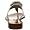 Beverly Feldman Women's Savannah Flat Thong Sandal,Silver Kid,8.5 M