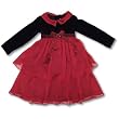 Jona Michelle Infant Girls Cinnamon Embroidered Dress With Crinkle
