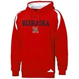 Nike Nebraska Cornhuskers Red Pass Rush Hoody Sweatshirt